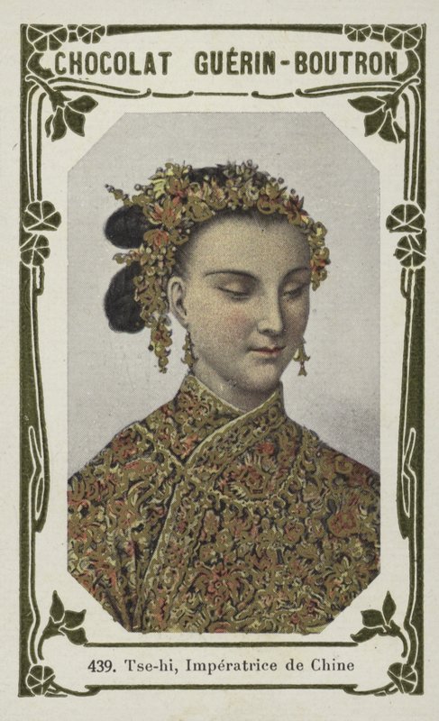 Kaiserinwitwe Cixi von China von French School