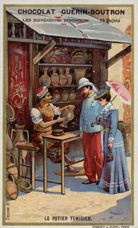 Tunesischer Töpfer von French School