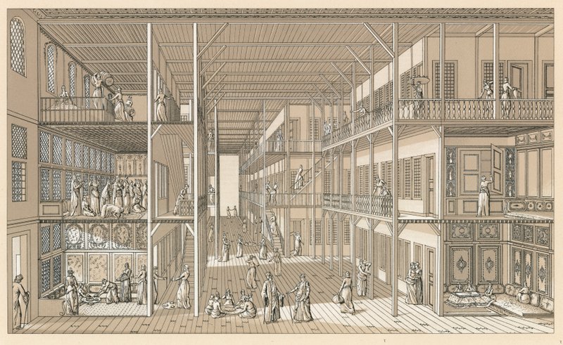 Türkisches Kostüm von French School