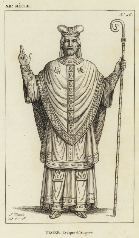 XII Jahrhundert, Ulger, Bischof von Angers von French School