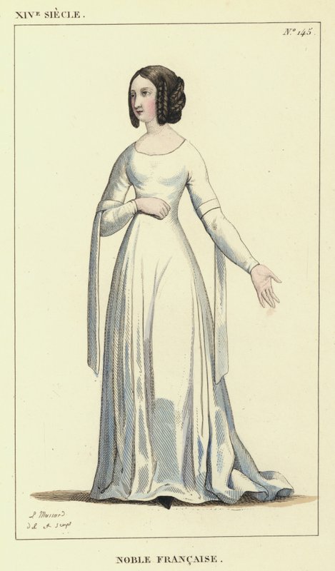 XIV Jahrhundert, Französischer Adliger von French School