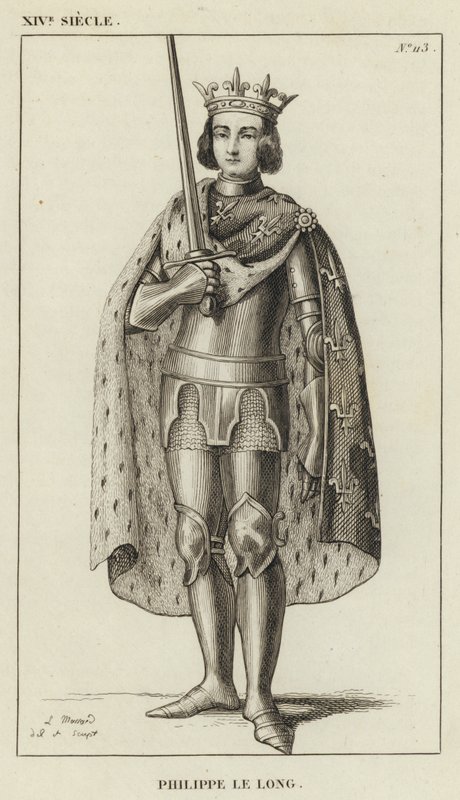 XIV Jahrhundert, Philippe der Lange von French School