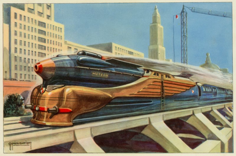 Die Eisenbahnen von Morgen von G.P. Micklewright