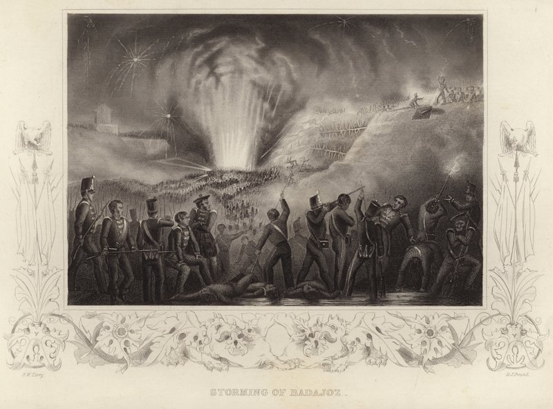 Sturm auf Badajoz von G.W. Terry