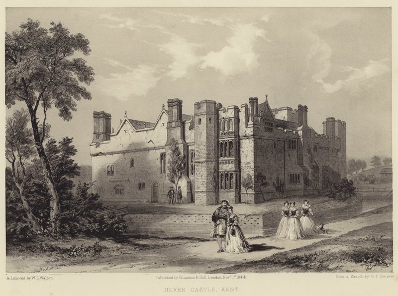Hever Castle, Kent von G. F. Sargent