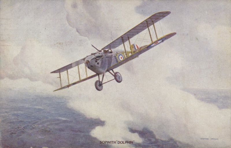 Sopwith Dolphin Jagdflugzeug von Geoffrey (after) Watson