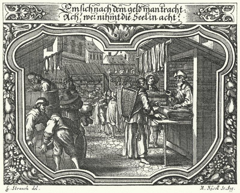 Jahrmarkt von Georg after Strauch