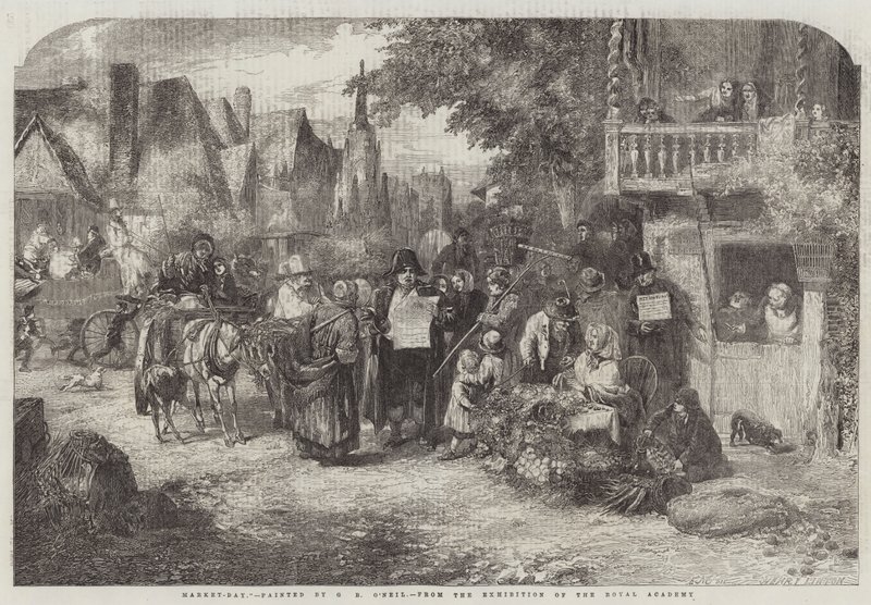 Markttag von George Bernard O