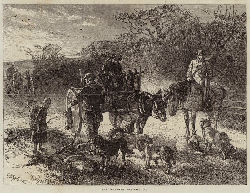 Der Jagdwagen, der letzte Tag von George Bouverie Goddard