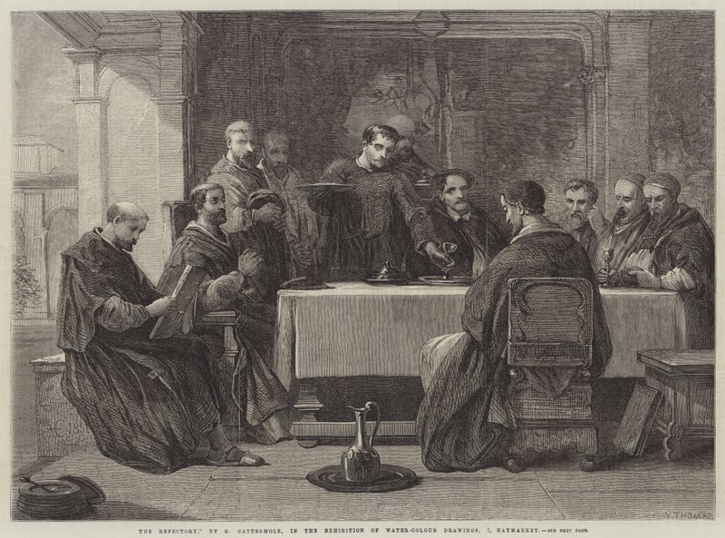 Das Refektorium von George Cattermole