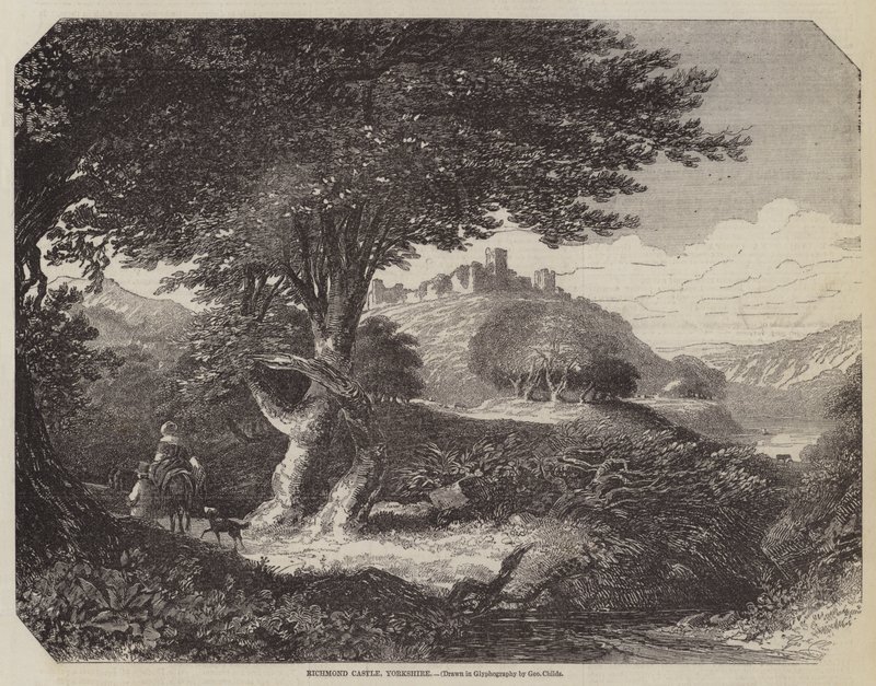 Richmond Castle, Yorkshire von George Childs