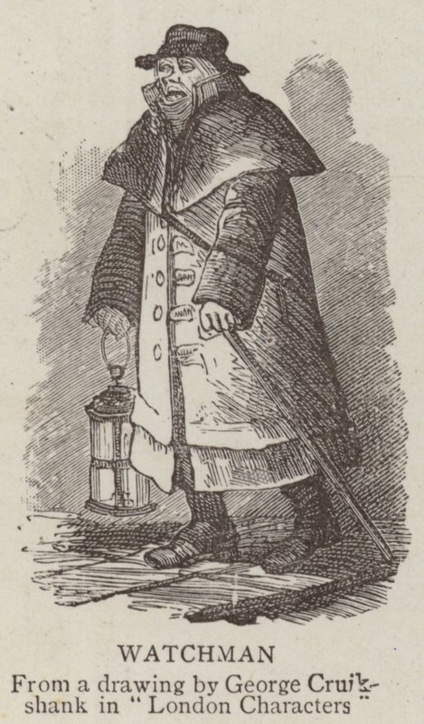 Wächter von George Cruikshank
