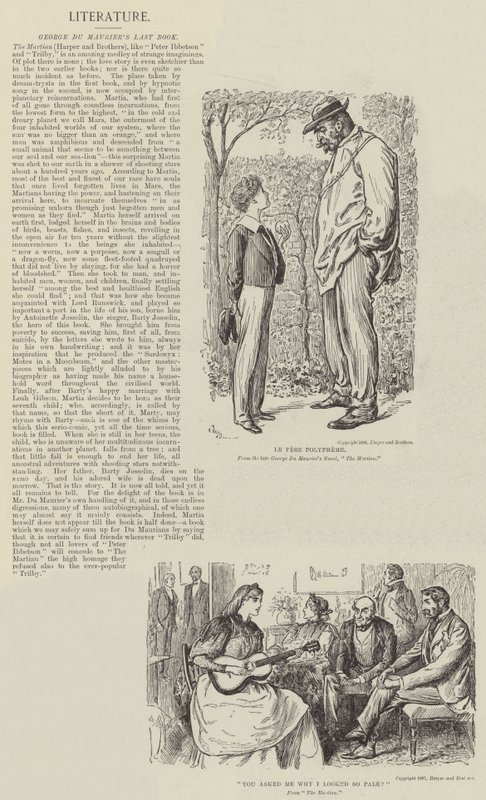 Der Marsianer, von Georges du Maurier von George du Maurier