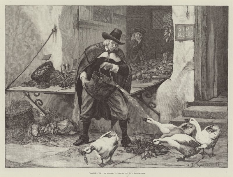 Sauce für die Gans von George Edward Robertson