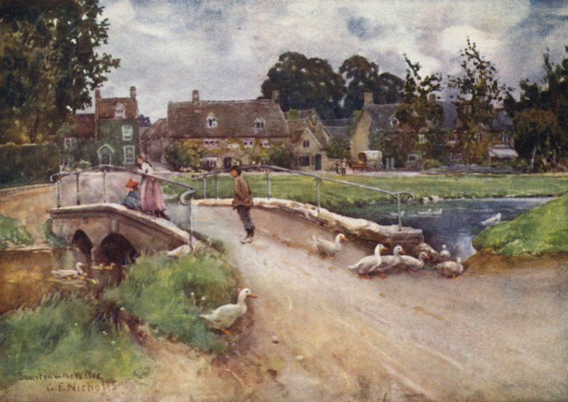 Bourton on the Water von George Franck Nicholls