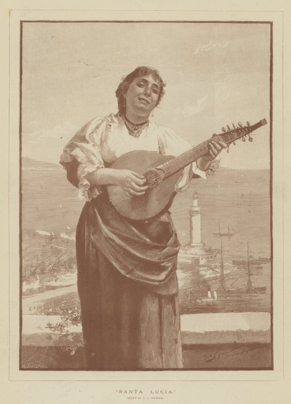 Santa Lucia von George L. Seymour