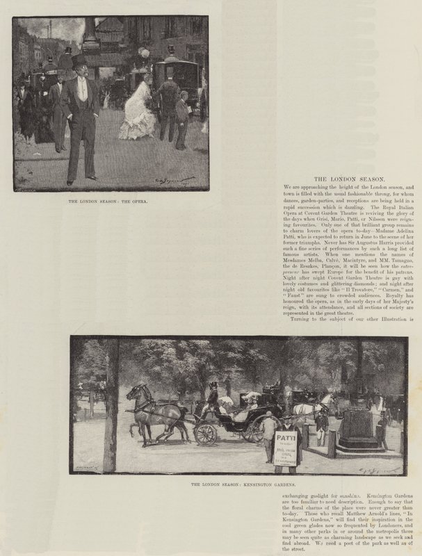 Die Londoner Saison von George L. Seymour