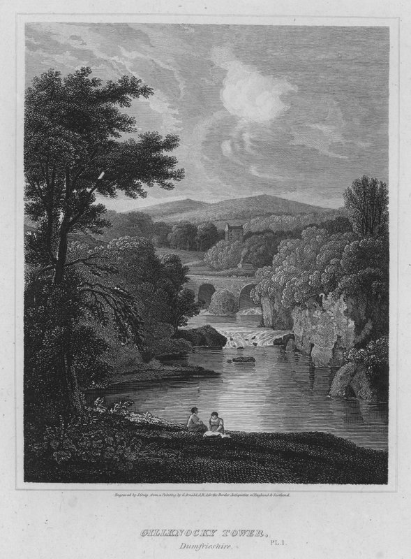 Gillknocky Tower, Dumfriesshire (Gravur) von George (after) Arnald