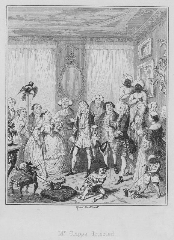 Mr. Cripps wird entdeckt von George (after) Cruikshank