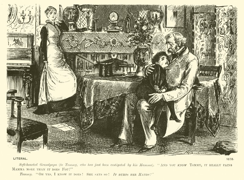 Wörtlich (Gravur) von George (after) Du Maurier