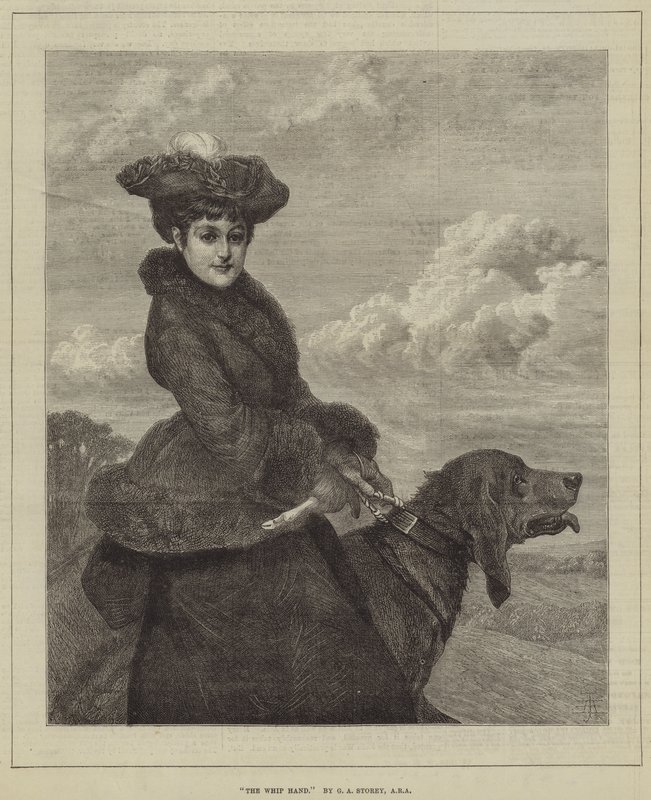 Die Peitschenhand von George Adolphus Storey