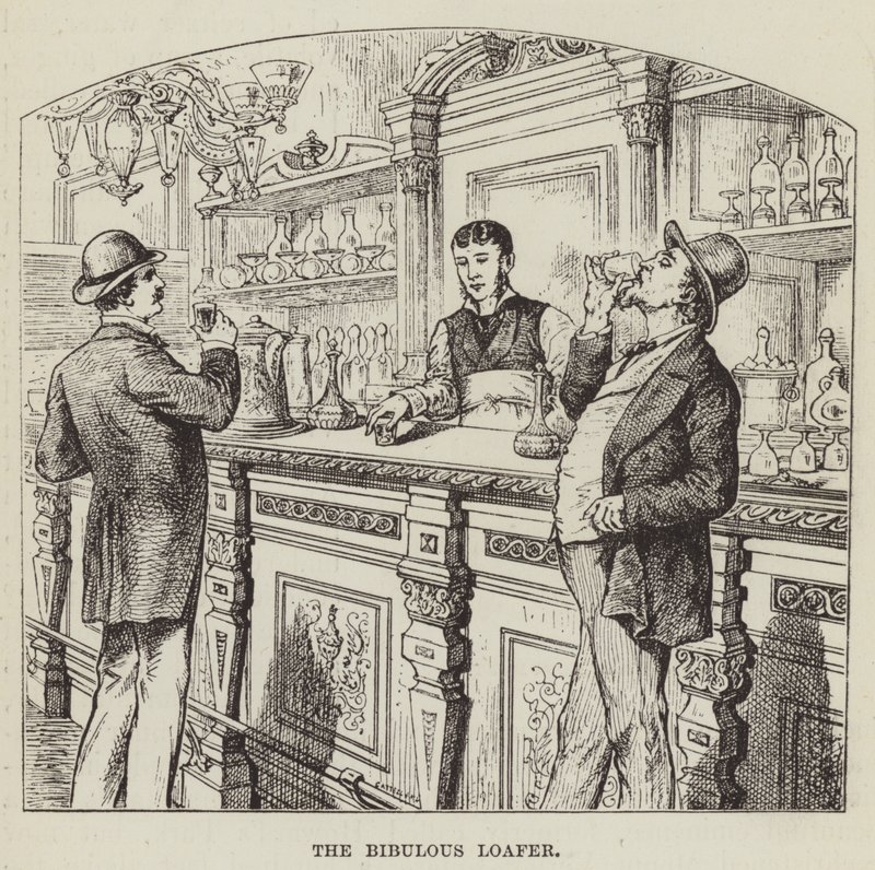Der trinkfreudige Faulenzer von George Augustus Sala