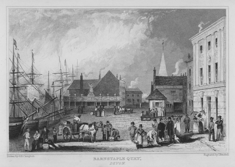 Barnstaple Quay, Devon von George Bryant Campion