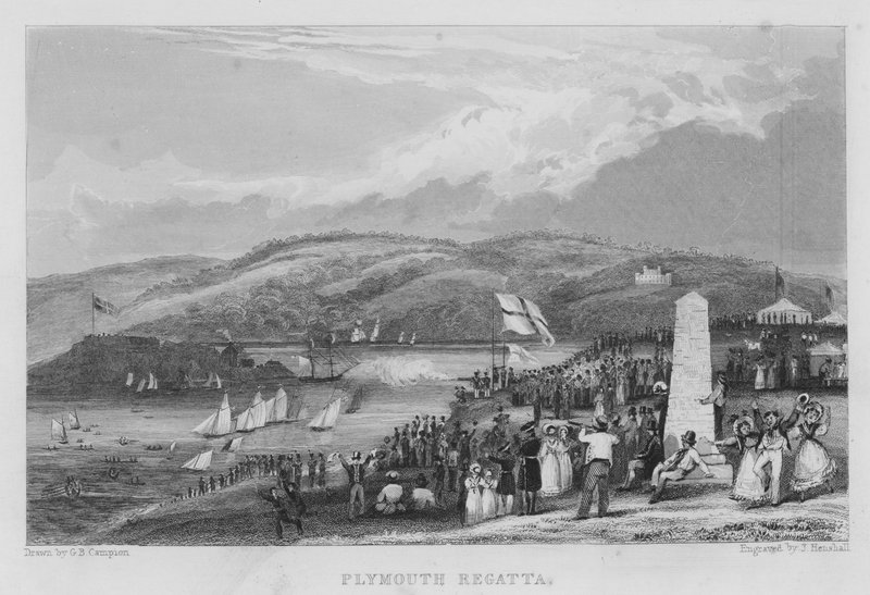 Plymouth Regatta von George Bryant Campion