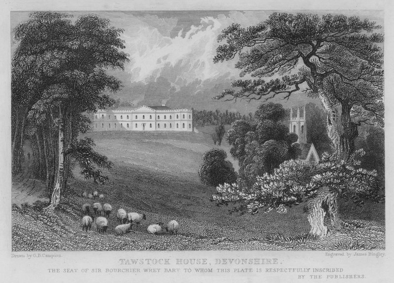 Tawstock House, Devonshire von George Bryant Campion