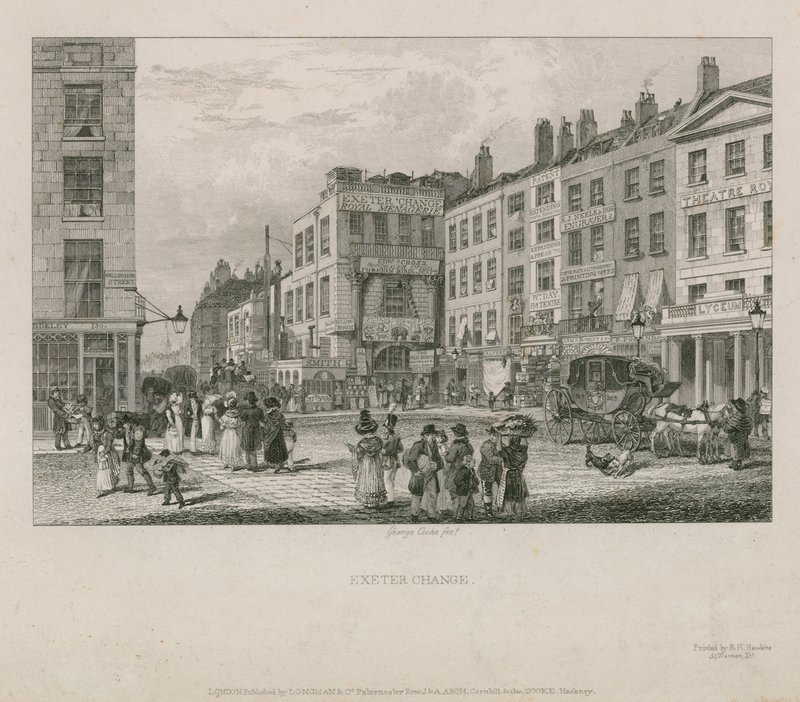Exeter Change von George Cooke