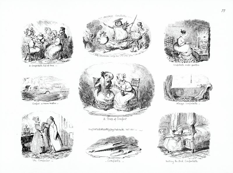 Trost (Gravur) von George Cruikshank