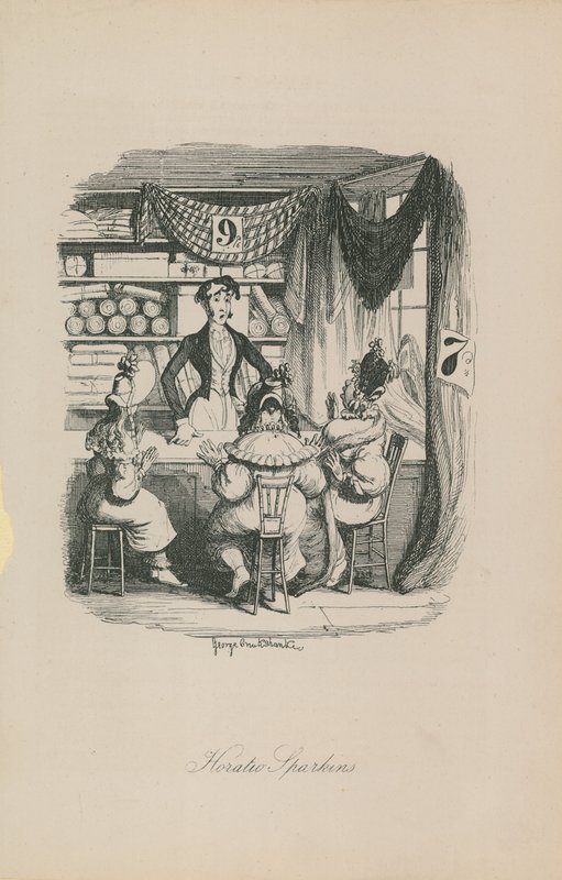 Horatio Sparkins von George Cruikshank