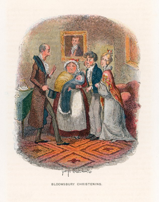 Illustration für Hard Times von George Cruikshank