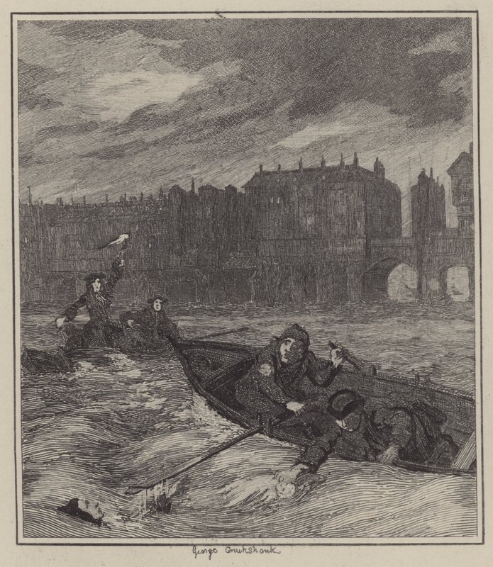 Illustration für Jack Sheppard von George Cruikshank