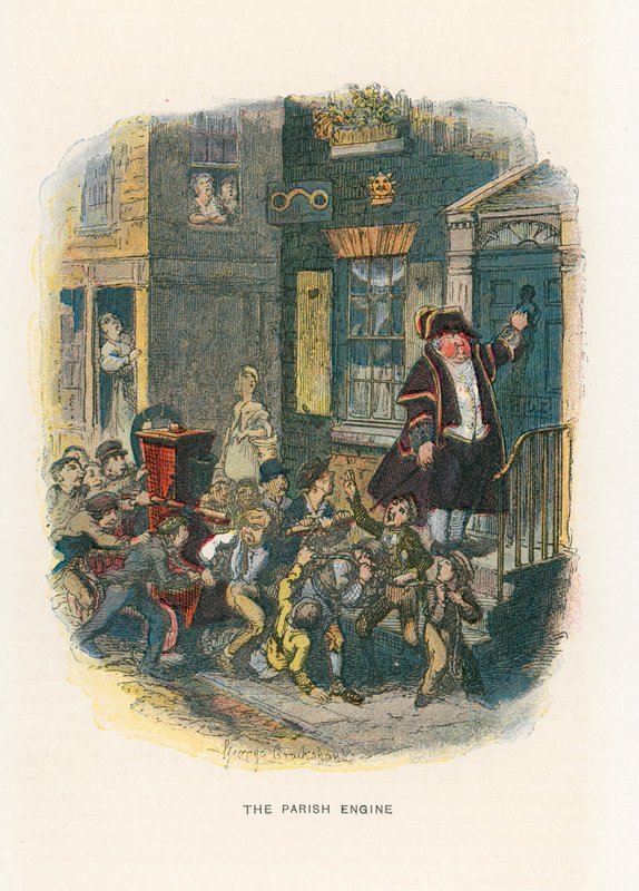 Illustration für Sketches by Boz von George Cruikshank
