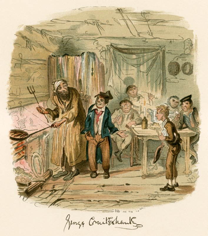 Oliver Twist von George Cruikshank