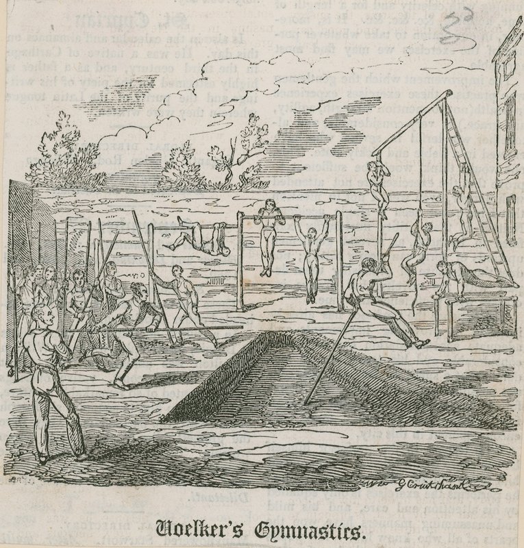 Woelkers Gymnastik von George Cruikshank