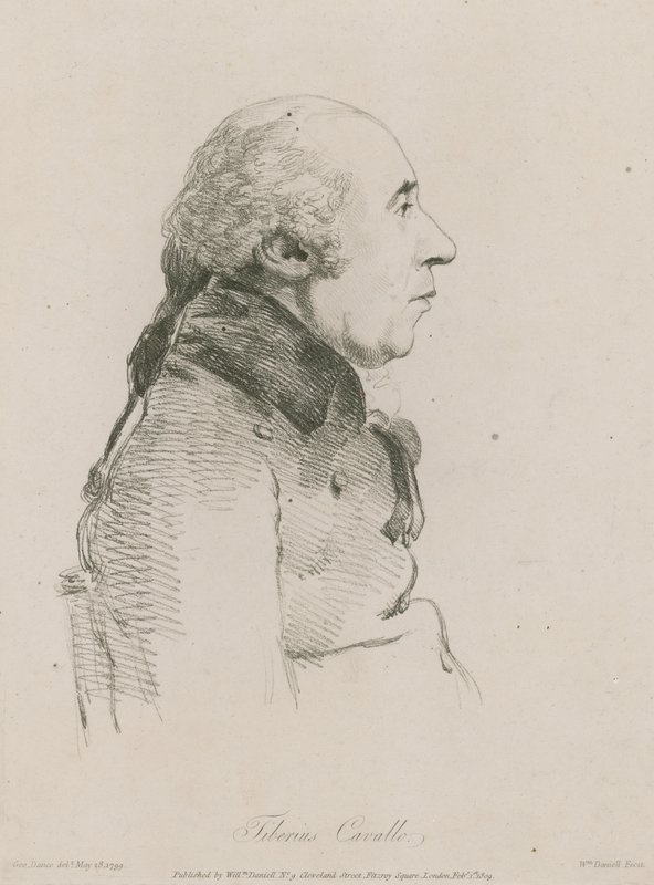 Tiberius Cavallo von George Dance