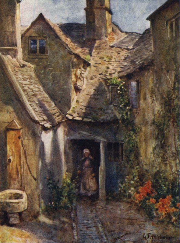Alte Häuser, Chipping Campden von George Franck Nicholls