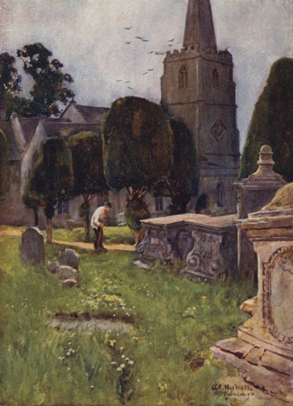 Painswick Kirche von George Franck Nicholls