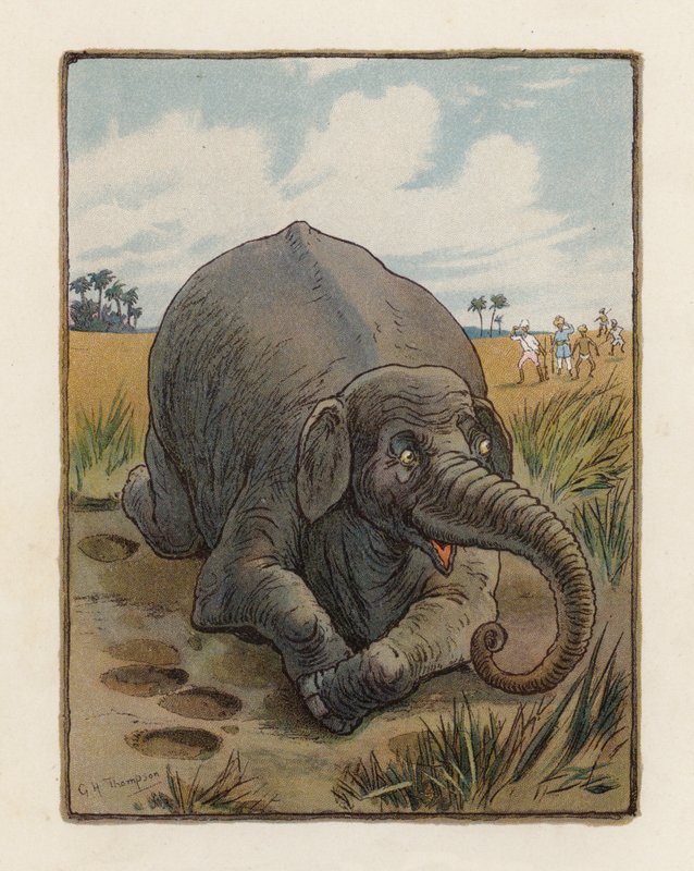 Der Elefant von George Henry Thompson