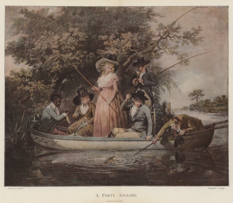 Eine Angelgesellschaft von George Morland