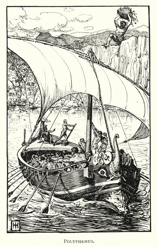 Odyssee: Polyphem von George Percy Jacomb Hood