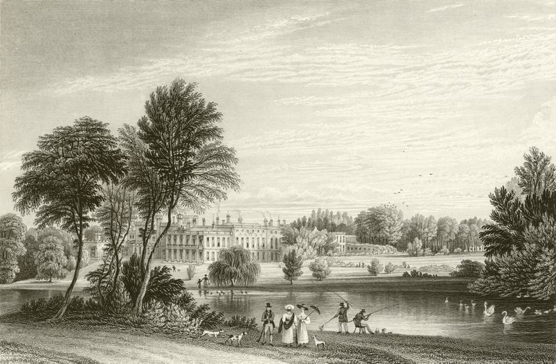 Knowsley Hall von George Pickering