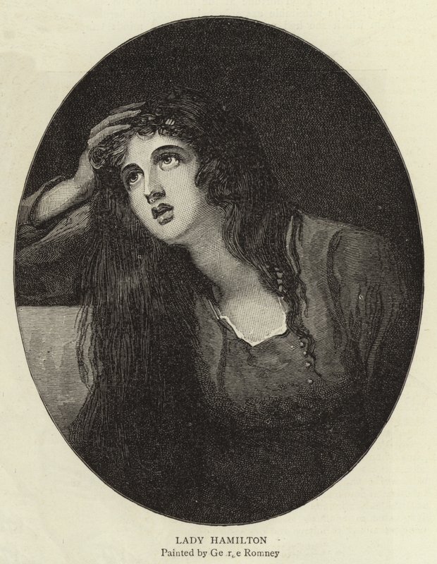 Lady Hamilton von George Romney
