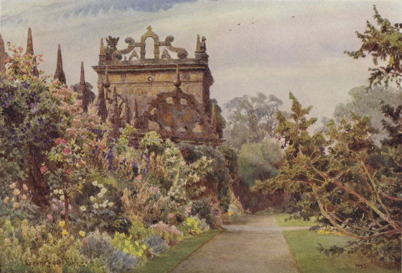 Der Vorhof, Hardwick von George Samuel Elgood