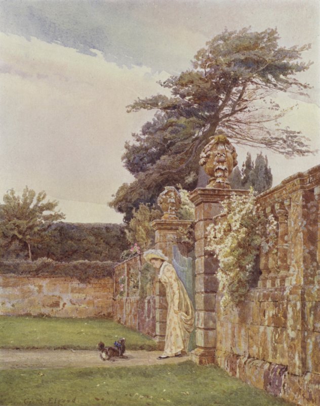 Das Tor, Brympton von George Samuel Elgood