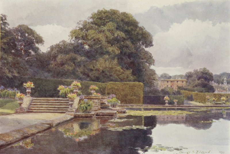 Der Pool, Bramham von George Samuel Elgood