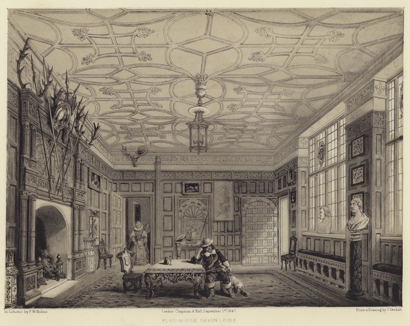 Ford House, Devonshire von George Shepherd