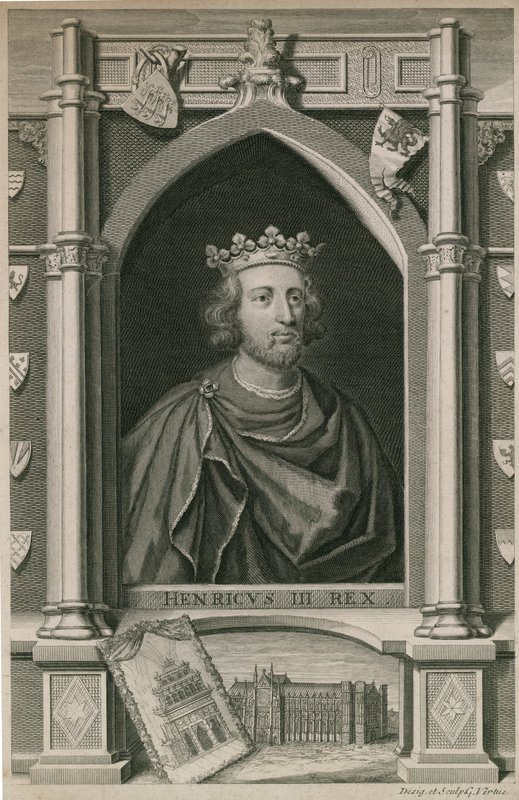 Henricus III Rex (Gravur) von George Vertue